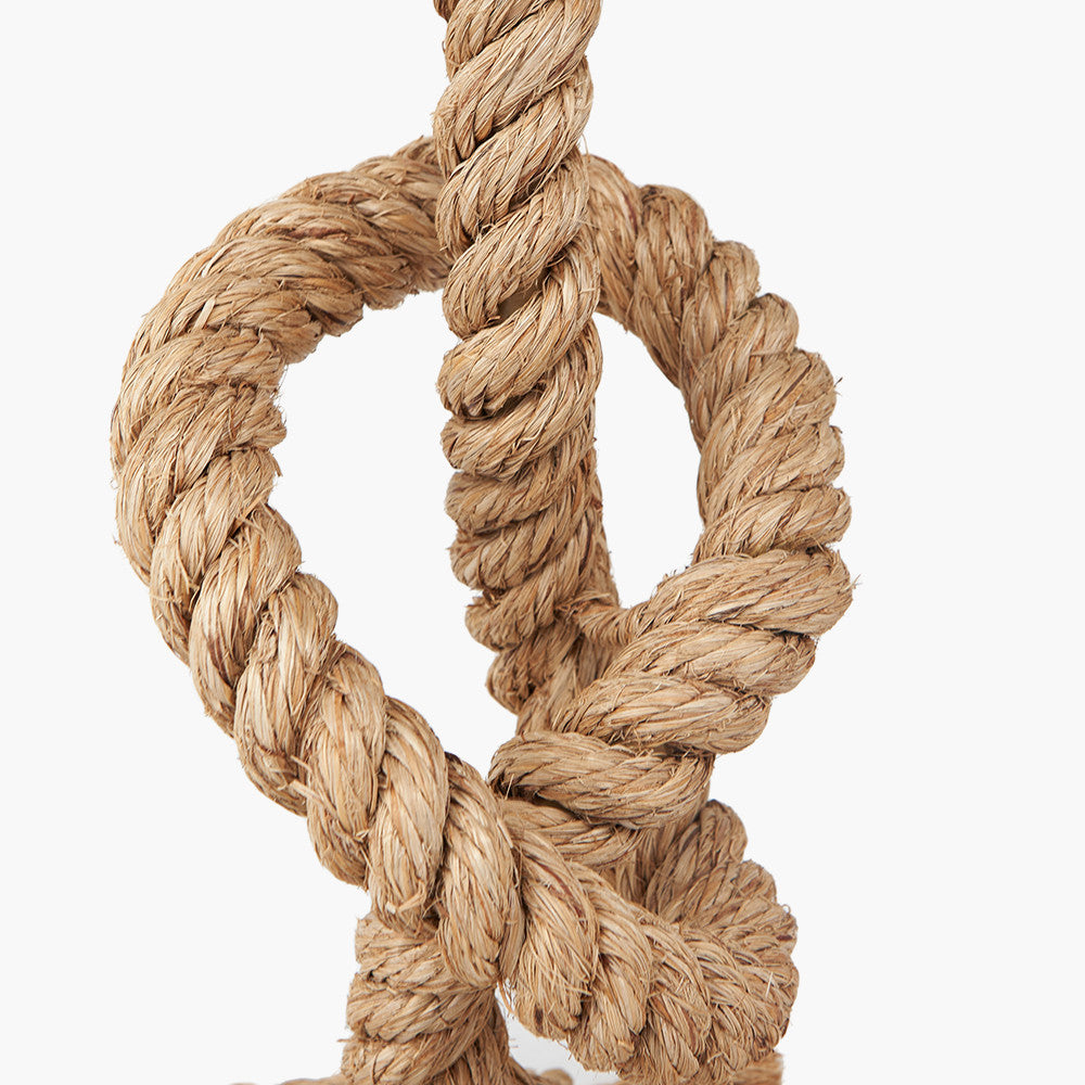 Martindale Rope Knot & Jute Table Lamp